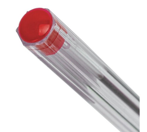 Ручка шариковая STAFF "Basic Budget BP-04", КРАСНАЯ, линия письма 0,5 мм, с штрихкодом, 143870 Ручка шариковая STAFF "Basic Budget BP-04", КРАСНАЯ, линия письма 0,5 мм, с штрихкодом, 143870