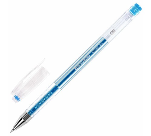 Ручки гелевые БЛЕСТКИ BRAUBERG 