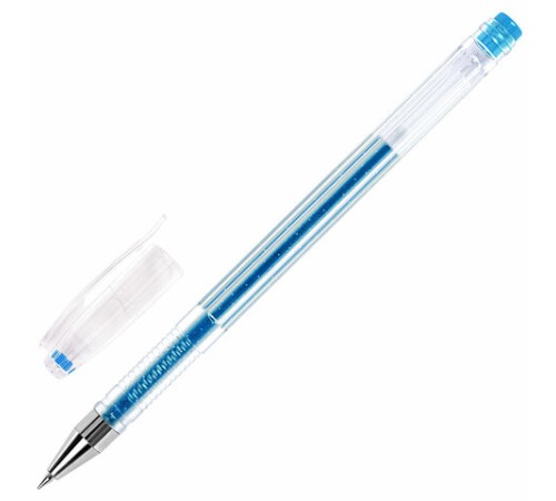 Ручки гелевые БЛЕСТКИ BRAUBERG 