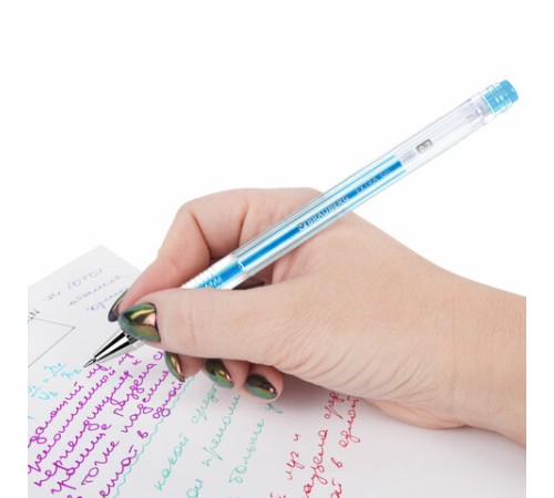 Ручки гелевые НЕОН BRAUBERG 