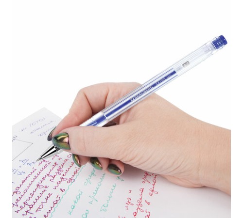 Ручки гелевые НЕОН BRAUBERG 