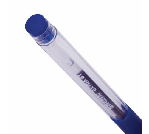 Ручка гелевая с грипом BRAUBERG "EXTRA GT NEEDLE", СИНЯЯ, игольчатый узел 0,5 мм, линия 0,35 мм, 143916