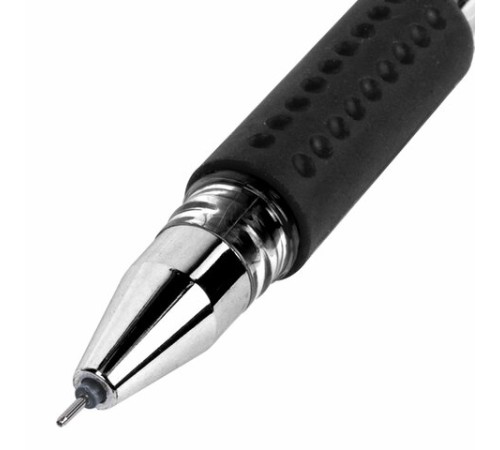 Ручка гелевая с грипом BRAUBERG "EXTRA GT NEEDLE", ЧЕРНАЯ, игольчатый узел 0,5 мм, линия 0,35 мм, 143918 Ручка гелевая с грипом BRAUBERG "EXTRA GT NEEDLE", ЧЕРНАЯ, игольчатый узел 0,5 мм, линия 0,35 мм, 143918