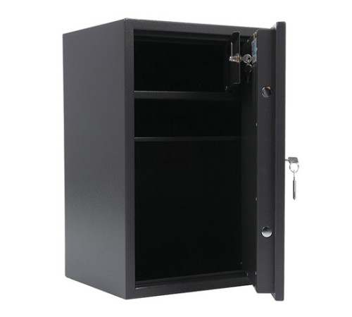 Сейф AIKO "TSN-65Т", 650х435x360 мм, 28 кг, ключевой замок, полка, трейзер, крепление к полу, TSN-65T Сейф AIKO "TSN-65Т", 650х435x360 мм, 28 кг, ключевой замок, полка, трейзер, крепление к полу, TSN-65T