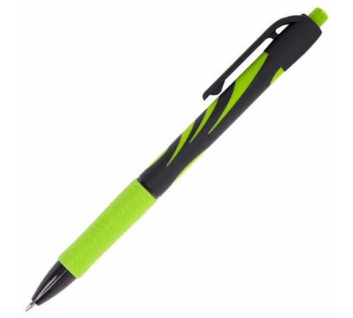 Ручка шариковая автоматическая BRAUBERG ULTRA-RT NEON, СИНЯЯ, 0,7 мм, линия 0,35 мм, 143932