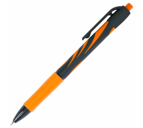 Ручка шариковая автоматическая BRAUBERG ULTRA-RT NEON, СИНЯЯ, 0,7 мм, линия 0,35 мм, 143932