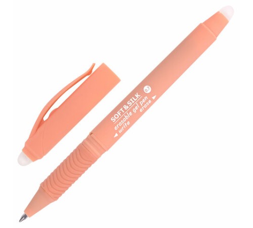 Ручка стираемая гелевая с грипом BRAUBERG "SOFT&SILK PASTEL", СИНЯЯ, корпус ассорти, узел 0,7 мм, 143934 Ручка стираемая гелевая с грипом BRAUBERG "SOFT&SILK PASTEL", СИНЯЯ, корпус ассорти, узел 0,7 мм, 143934