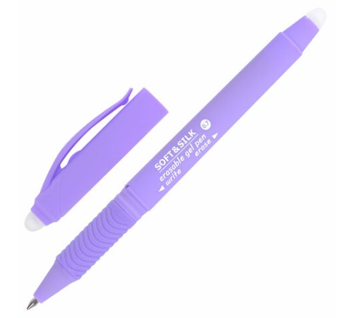 Ручка стираемая гелевая с грипом BRAUBERG "SOFT&SILK PASTEL", СИНЯЯ, корпус ассорти, узел 0,7 мм, 143934 Ручка стираемая гелевая с грипом BRAUBERG "SOFT&SILK PASTEL", СИНЯЯ, корпус ассорти, узел 0,7 мм, 143934