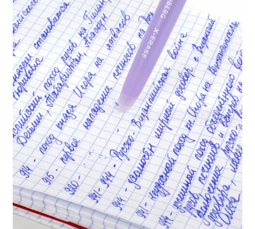 Ручка стираемая гелевая с грипом BRAUBERG X-ERASE PASTEL, СИНЯЯ, узел 0,7 мм, линия 0,35 мм, 143953 Ручка стираемая гелевая с грипом BRAUBERG X-ERASE PASTEL, СИНЯЯ, узел 0,7 мм, линия 0,35 мм, 143953