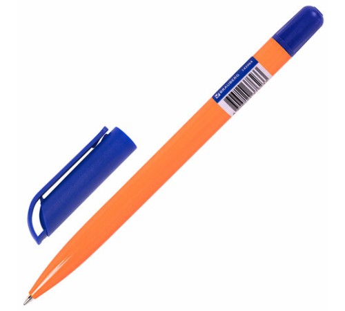 Ручка шариковая РОССИЯ "PATRIOT ORANGE TONE", СИНЯЯ, корпус оранжевый, узел 0,7 мм, линия письма 0,35 мм, BRAUBERG, 143964 Ручка шариковая РОССИЯ "PATRIOT ORANGE TONE", СИНЯЯ, корпус оранжевый, узел 0,7 мм, линия письма 0,35 мм, BRAUBERG, 143964