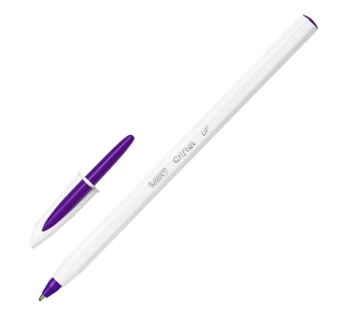 Ручки шариковые BIC "Cristal Up Fun", НАБОР 4 ЦВЕТА (салатовый, розовый, фиолетовый, голубой), узел 1 мм, линия 0,32 мм, блистер, 949870 Ручки шариковые BIC "Cristal Up Fun", НАБОР 4 ЦВЕТА (салатовый, розовый, фиолетовый, голубой), узел 1 мм, линия 0,32 мм, блистер, 949870
