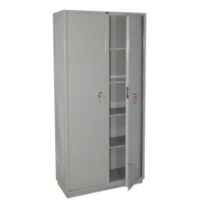 Шкаф металлический для документов КБС-10, (1850х880х390 мм; 90 кг), 2 отделения, сварной