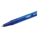 Ручки шариковые автоматические BIC "Round Stic Clic", НАБОР 3 шт., СИНИЕ, линия письма 0,32 мм, блистер, 926374