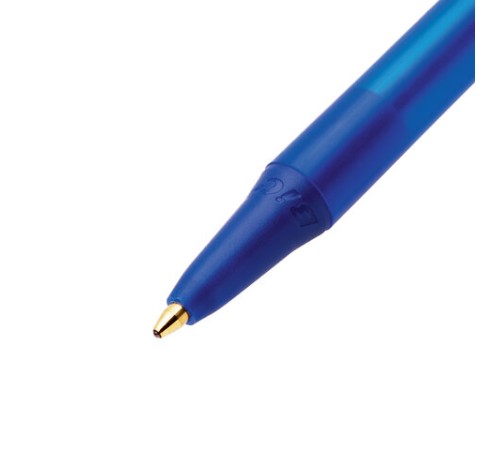 Ручки шариковые автоматические BIC "Round Stic Clic", НАБОР 3 шт., СИНИЕ, линия письма 0,32 мм, блистер, 926374