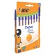 Ручки шариковые BIC "Orange Fine", НАБОР 8 шт., СИНИЕ, линия письма 0,32 мм, пакет, 919228/516351
