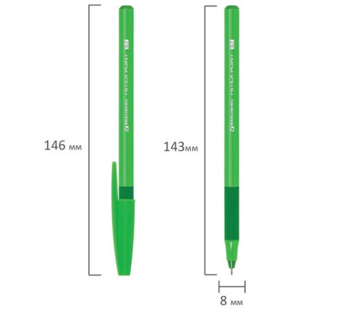 Ручка шариковая с грипом BRAUBERG "i-STICK POINT NEON", СИНЯЯ, корпус ассорти, игольчатый узел 0,7 мм, линия письма 0,35 мм, 144022 Ручка шариковая с грипом BRAUBERG "i-STICK POINT NEON", СИНЯЯ, корпус ассорти, игольчатый узел 0,7 мм, линия письма 0,35 мм, 144022