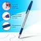Ручки шариковые с грипом BRAUBERG "i-STICK POINT", НАБОР 10+2 ШТ., СИНИЕ, линия письма 0,35 мм, блистер,144025