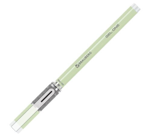 Ручка гелевая BRAUBERG "GEL ONE PASTEL", ЧЕРНАЯ, корпус ассорти, узел 0,5 мм, линия 0,35 мм, 144039 Ручка гелевая BRAUBERG "GEL ONE PASTEL", ЧЕРНАЯ, корпус ассорти, узел 0,5 мм, линия 0,35 мм, 144039