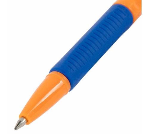 Ручка шариковая с грипом BRAUBERG "ULTRA GT ORANGE", СИНЯЯ, корпус оранжевый, линия 0,35 мм, 144052 Ручка шариковая с грипом BRAUBERG "ULTRA GT ORANGE", СИНЯЯ, корпус оранжевый, линия 0,35 мм, 144052