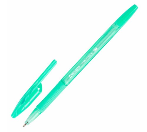 Ручка шариковая с грипом BRAUBERG "ULTRA GT PASTEL", СИНЯЯ, корпус ассорти, линия 0,35 мм, 144053 Ручка шариковая с грипом BRAUBERG "ULTRA GT PASTEL", СИНЯЯ, корпус ассорти, линия 0,35 мм, 144053