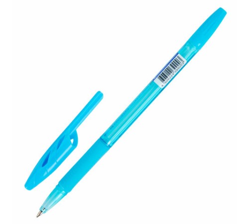 Ручка шариковая с грипом BRAUBERG "ULTRA GT NEON", СИНЯЯ, корпус ассорти, линия 0,35 мм, 144054 Ручка шариковая с грипом BRAUBERG "ULTRA GT NEON", СИНЯЯ, корпус ассорти, линия 0,35 мм, 144054