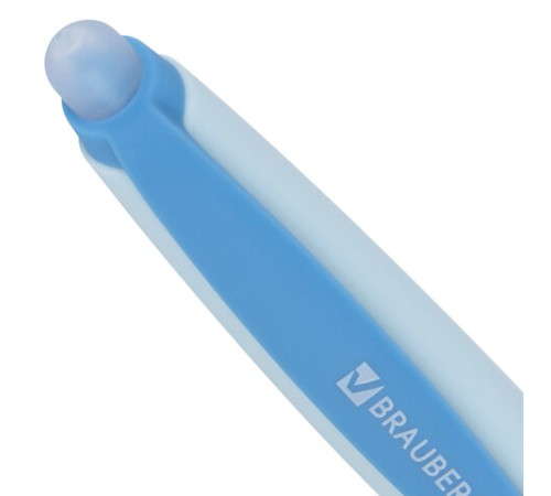 Ручка стираемая гелевая с эргономичным грипом BRAUBERG REPEAT COLOR, СИНЯЯ, ассорти, 0,5 мм,144072
