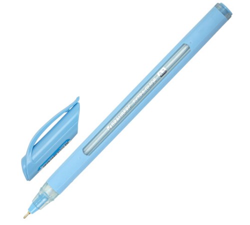 Ручка шариковая масляная BRAUBERG "Extra Glide Soft Pastel", СИНЯЯ, узел 0,7 мм, линия письма 0,35 мм, 144073 Ручка шариковая масляная BRAUBERG "Extra Glide Soft Pastel", СИНЯЯ, узел 0,7 мм, линия письма 0,35 мм, 144073