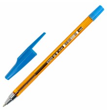 Ручка шариковая STAFF AA-927 ORANGE, СИНЯЯ, корпус тонированный оранжевый, узел 0,7 мм, линия письма 0,35 мм, 144075
