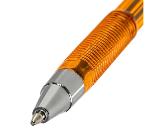 Ручка шариковая STAFF AA-927 ORANGE, СИНЯЯ, корпус тонированный оранжевый, узел 0,7 мм, линия письма 0,35 мм, 144075 Ручка шариковая STAFF AA-927 ORANGE, СИНЯЯ, корпус тонированный оранжевый, узел 0,7 мм, линия письма 0,35 мм, 144075