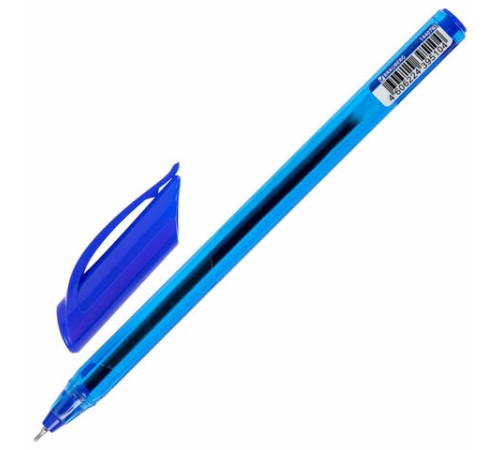 Ручка гелевая BRAUBERG "Extra Glide Gel", СИНЯЯ, трехгранная, игольчатый наконечник 0,7 мм, линия 0,5 мм, 144076