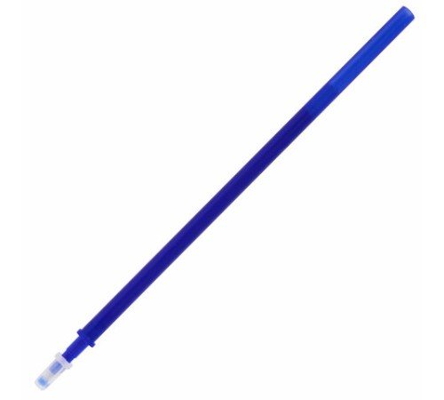 Стержни стираемые гелевые в ПЛАСТИКОВОЙ ТУБЕ, СИНИЕ, КОМПЛЕКТ 20 ШТУК, игольчатый наконечник 0,5 мм, линия 0,35 мм, 144094