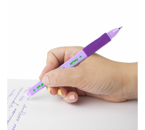 Ручка стираемая гелевая с эргономичным грипом BRAUBERG KIDS "RESTART COLOR", СИНЯЯ, игольчатый пишущий узел 0,5 мм, линия 0,35 мм, 144097 Ручка стираемая гелевая с эргономичным грипом BRAUBERG KIDS "RESTART COLOR", СИНЯЯ, игольчатый пишущий узел 0,5 мм, линия 0,35 мм, 144097