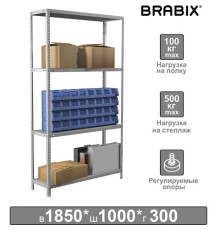 Стеллаж металлический BRABIX 