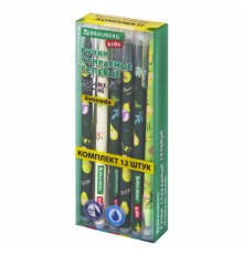 Ручки стираемые гелевые BRAUBERG KIDS 