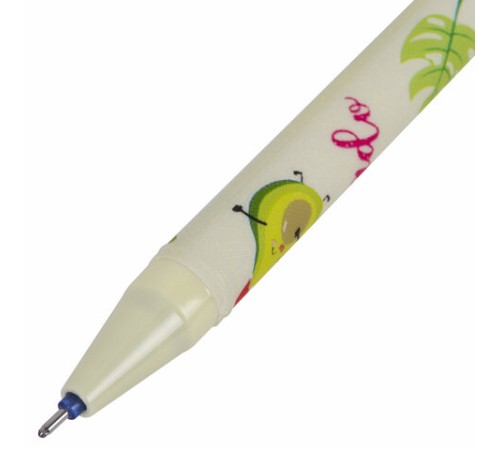 Ручки стираемые гелевые BRAUBERG KIDS "AVOCADO", СИНИЕ, КОМПЛЕКТ 12 ШТУК, игольчатый наконечник 0,5 мм, линия 0,35 мм, 144100 Ручки стираемые гелевые BRAUBERG KIDS "AVOCADO", СИНИЕ, КОМПЛЕКТ 12 ШТУК, игольчатый наконечник 0,5 мм, линия 0,35 мм, 144100