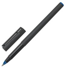 Ручка-роллер Uni-Ball II Micro, СИНЯЯ, корпус черный, узел 0,5 мм, линия 0,24 мм, UB-104 Blue