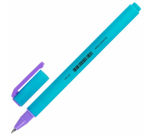 Ручка гелевая BRAUBERG "COLOR NEON", ЧЕРНАЯ, корпус ассорти, узел 0,5 мм, линия 0,35 мм, 144120