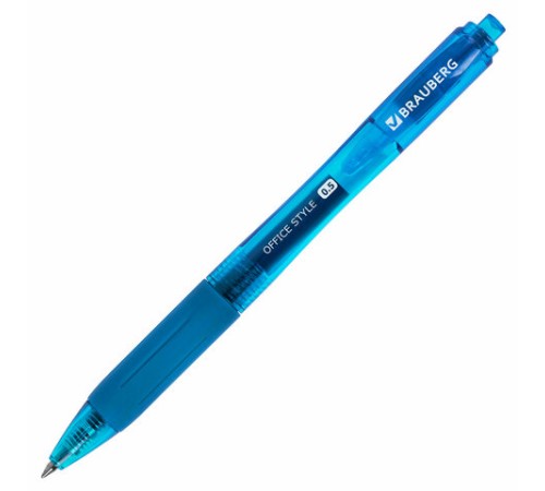 Ручка гелевая автоматическая с грипом BRAUBERG "OFFICE STYLE", СИНЯЯ, линия 0,4 мм, 144122 Ручка гелевая автоматическая с грипом BRAUBERG "OFFICE STYLE", СИНЯЯ, линия 0,4 мм, 144122