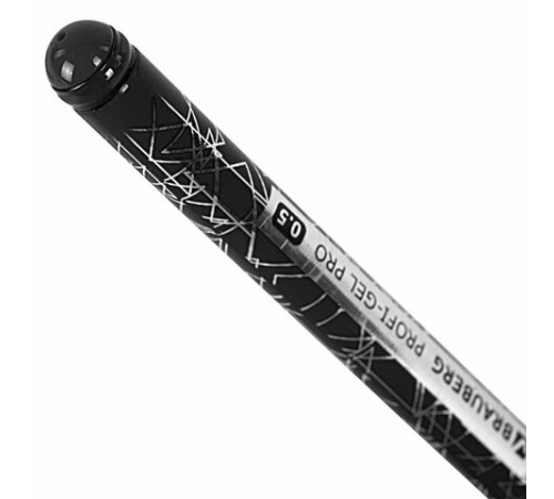 Ручка гелевая BRAUBERG "Profi-Gel PRO", ЧЕРНАЯ, линия письма 0,4 мм, игольчатый наконечник 0,5 мм, печать на корпусе, 144124 Ручка гелевая BRAUBERG "Profi-Gel PRO", ЧЕРНАЯ, линия письма 0,4 мм, игольчатый наконечник 0,5 мм, печать на корпусе, 144124