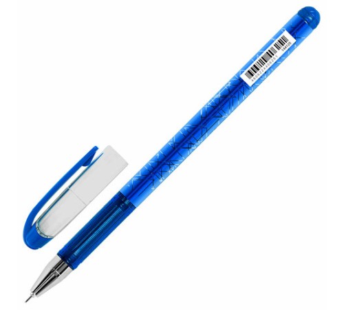 Ручка гелевая BRAUBERG "Profi-Gel PRO", СИНЯЯ, линия письма 0,4 мм, игольчатый наконечник 0,5 мм, печать на корпусе, 144125 Ручка гелевая BRAUBERG "Profi-Gel PRO", СИНЯЯ, линия письма 0,4 мм, игольчатый наконечник 0,5 мм, печать на корпусе, 144125