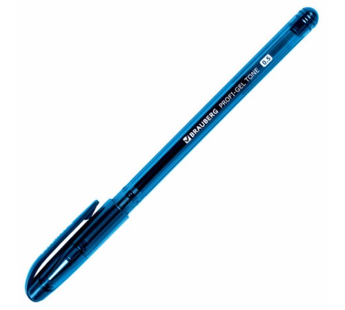 Ручка гелевая BRAUBERG "Profi-Gel TONE", СИНЯЯ, линия письма 0,4 мм, стандартный наконечник 0,5 мм, тонированный корпус, 144128 Ручка гелевая BRAUBERG "Profi-Gel TONE", СИНЯЯ, линия письма 0,4 мм, стандартный наконечник 0,5 мм, тонированный корпус, 144128