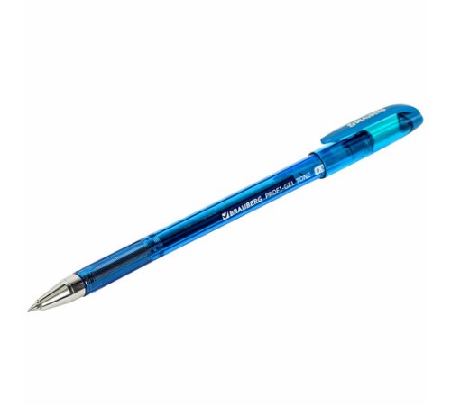 Ручка гелевая BRAUBERG "Profi-Gel TONE", СИНЯЯ, линия письма 0,4 мм, стандартный наконечник 0,5 мм, тонированный корпус, 144128 Ручка гелевая BRAUBERG "Profi-Gel TONE", СИНЯЯ, линия письма 0,4 мм, стандартный наконечник 0,5 мм, тонированный корпус, 144128