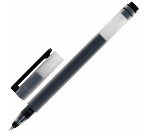 Ручки гелевые BRAUBERG X-WRITER 1800, УВЕЛИЧЕННАЯ ДЛИНА ПИСЬМА 1 800 м, ЧЕРНЫЕ, НАБОР 4 ШТУКИ, стандартный узел 0,5 мм, 144136 Ручки гелевые BRAUBERG X-WRITER 1800, УВЕЛИЧЕННАЯ ДЛИНА ПИСЬМА 1 800 м, ЧЕРНЫЕ, НАБОР 4 ШТУКИ, стандартный узел 0,5 мм, 144136