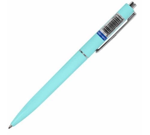 Ручка шариковая автоматическая BRAUBERG X17 PASTEL, СИНЯЯ, стандартный узел 0,7 мм, линия письма 0,5 мм, 144155 Ручка шариковая автоматическая BRAUBERG X17 PASTEL, СИНЯЯ, стандартный узел 0,7 мм, линия письма 0,5 мм, 144155