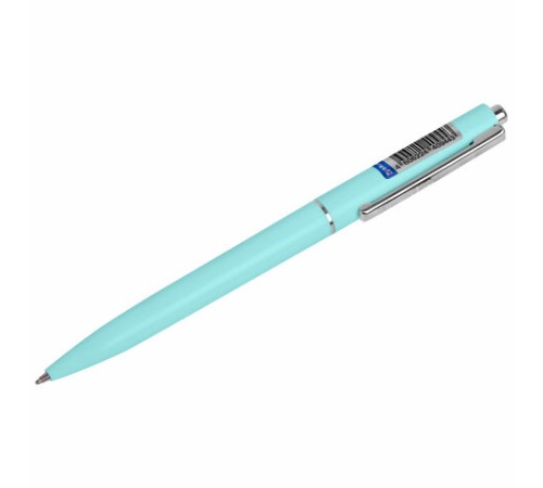 Ручка шариковая автоматическая BRAUBERG X17 PASTEL, СИНЯЯ, стандартный узел 0,7 мм, линия письма 0,5 мм, 144155 Ручка шариковая автоматическая BRAUBERG X17 PASTEL, СИНЯЯ, стандартный узел 0,7 мм, линия письма 0,5 мм, 144155