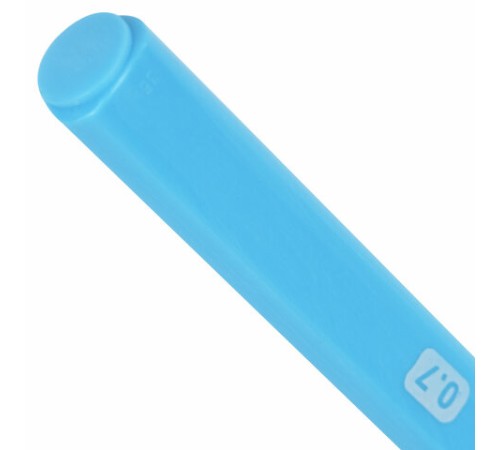 Ручка шариковая BRAUBERG TRIOS BLUE, СИНЯЯ, трехгранная, корпус голубой, игольчатый узел 0,7 мм, линия 0,5 мм, 144158 Ручка шариковая BRAUBERG TRIOS BLUE, СИНЯЯ, трехгранная, корпус голубой, игольчатый узел 0,7 мм, линия 0,5 мм, 144158