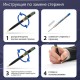 Ручка подарочная шариковая GALANT "Aldo", корпус черный, детали розовое золото, узел 0,7 мм, линия письма 0,5 мм, 144167