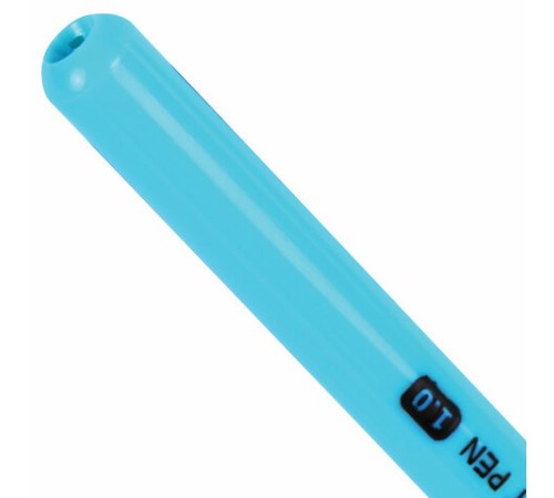 Ручка шариковая BRAUBERG "Офисная" NEON COLOR, СИНЯЯ, корпус ассорти, пишущий узел 1 мм, линия письма 0,5 мм, 144200 Ручка шариковая BRAUBERG "Офисная" NEON COLOR, СИНЯЯ, корпус ассорти, пишущий узел 1 мм, линия письма 0,5 мм, 144200