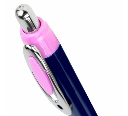 Ручка шариковая автоматическая с грипом BRAUBERG DELTA CLIP, СИНЯЯ, ассорти, узел 0,7 мм, линия письма 0,35 мм,144201 Ручка шариковая автоматическая с грипом BRAUBERG DELTA CLIP, СИНЯЯ, ассорти, узел 0,7 мм, линия письма 0,35 мм,144201