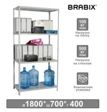 Стеллаж металлический BRABIX 